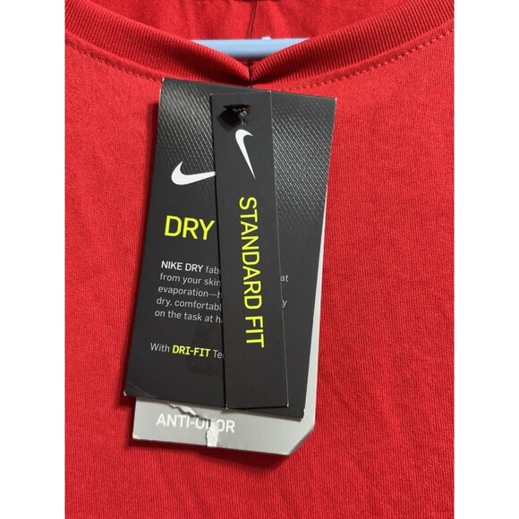 BRAND NEW - Nike Swift Women's XXL Dri-FIT Running Tank Top Red - Picture 2 of 5